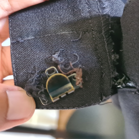 SABA Pink Label S W26 L104 Black Officewear Womens Pants Workwear Formal Pants - Picture 8 of 12